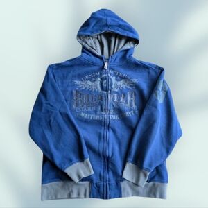 Vintage Y2K Rocawear "Denim Crafters Masters of the Craft" Full-Zip Hoodie